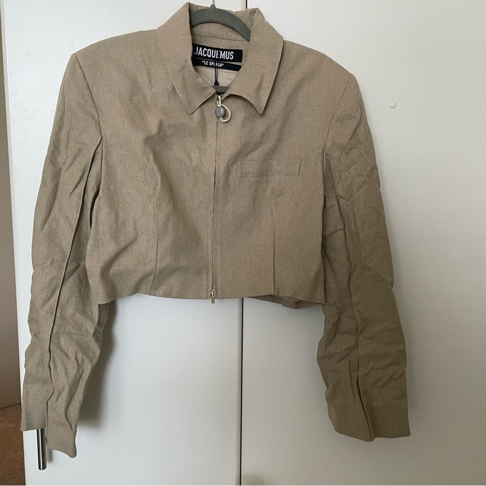 Jacquemus Tan Cropped Jacket